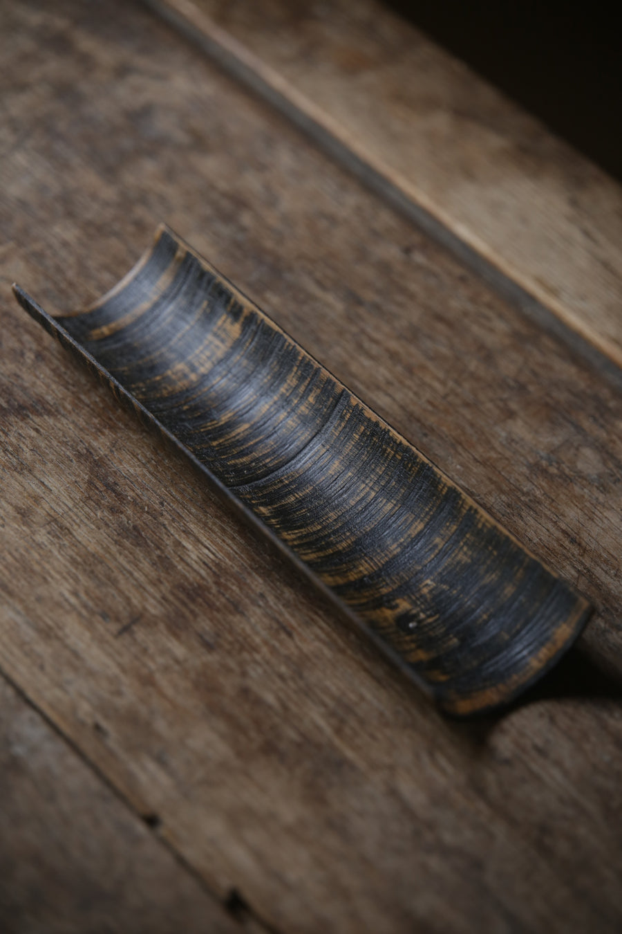 茶則 18cm 001 | 黒漆
